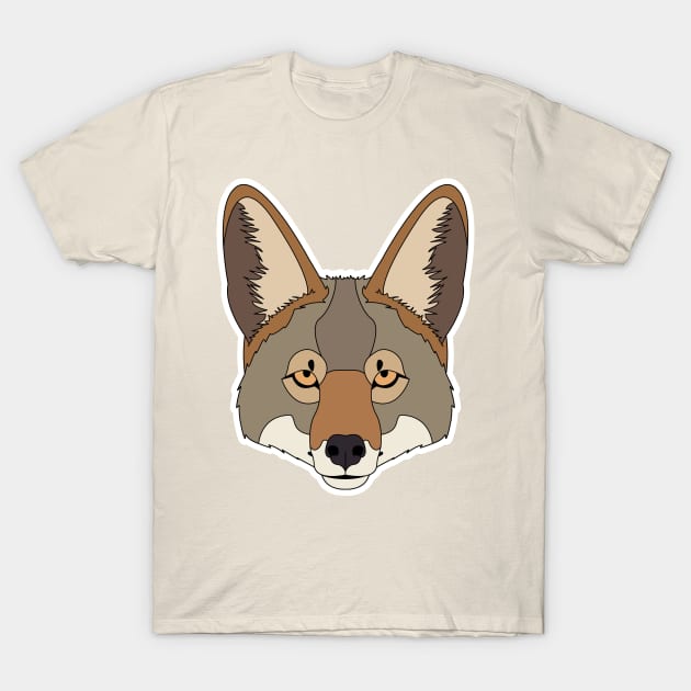 Coyote T-Shirt by ProcyonidaeCreative